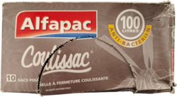 Coulissac 100L Pack vue avant