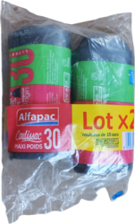 Coulissac maxi poids lot de 2 30L 