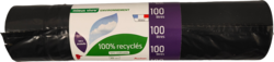 Lien coulissant 100% Recyclés 100L Rouleau avec emballage