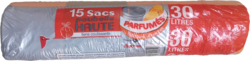 Auchan Lien coulissant Poubelle haute senteur orange 30L thumbs 250px