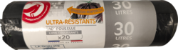 Lien coulissant Ultra résistant - noir 30L 