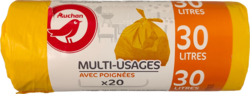 Poignées à nouer Multi usage 30L Rouleau avec emballage