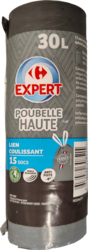 Lien coulissant Poubelle haute 30L 