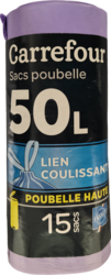 Poubelle haute 50L 