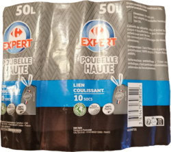 Poubelle haute Ultra résistant 50L 