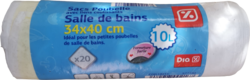 Lien coulissant salle de bain 10L Rouleau avec emballage