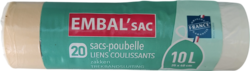 Embal'Sac Lien coulissant Salle de bain 10L thumbs 250px