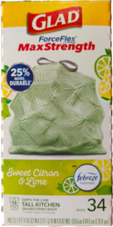 Forceflex Febreze Sweet Citron & lime scent 13Gal 