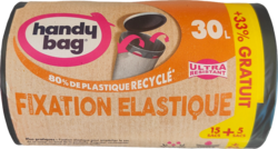 Lien coulissant Fixation élastique + 5 sacs gratuits 30L thumbs 250px