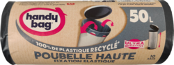 Lien coulissant Fixation élastique Poubelle haute 50L 