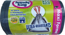 Lien coulissant Ultra résistant 30L Rouleau avec emballage