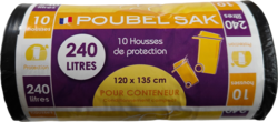 Housse pour conteneur 240L 