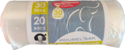 Poubel'Sak Lien classique Transparent 30L thumbs 250px