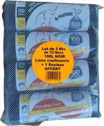 Lien coulissant pack de 4 100L 